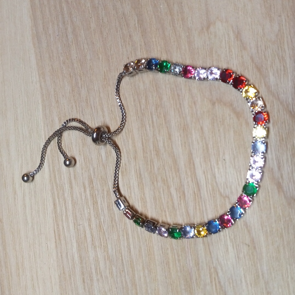 Multicolor Gemstone Bracelet